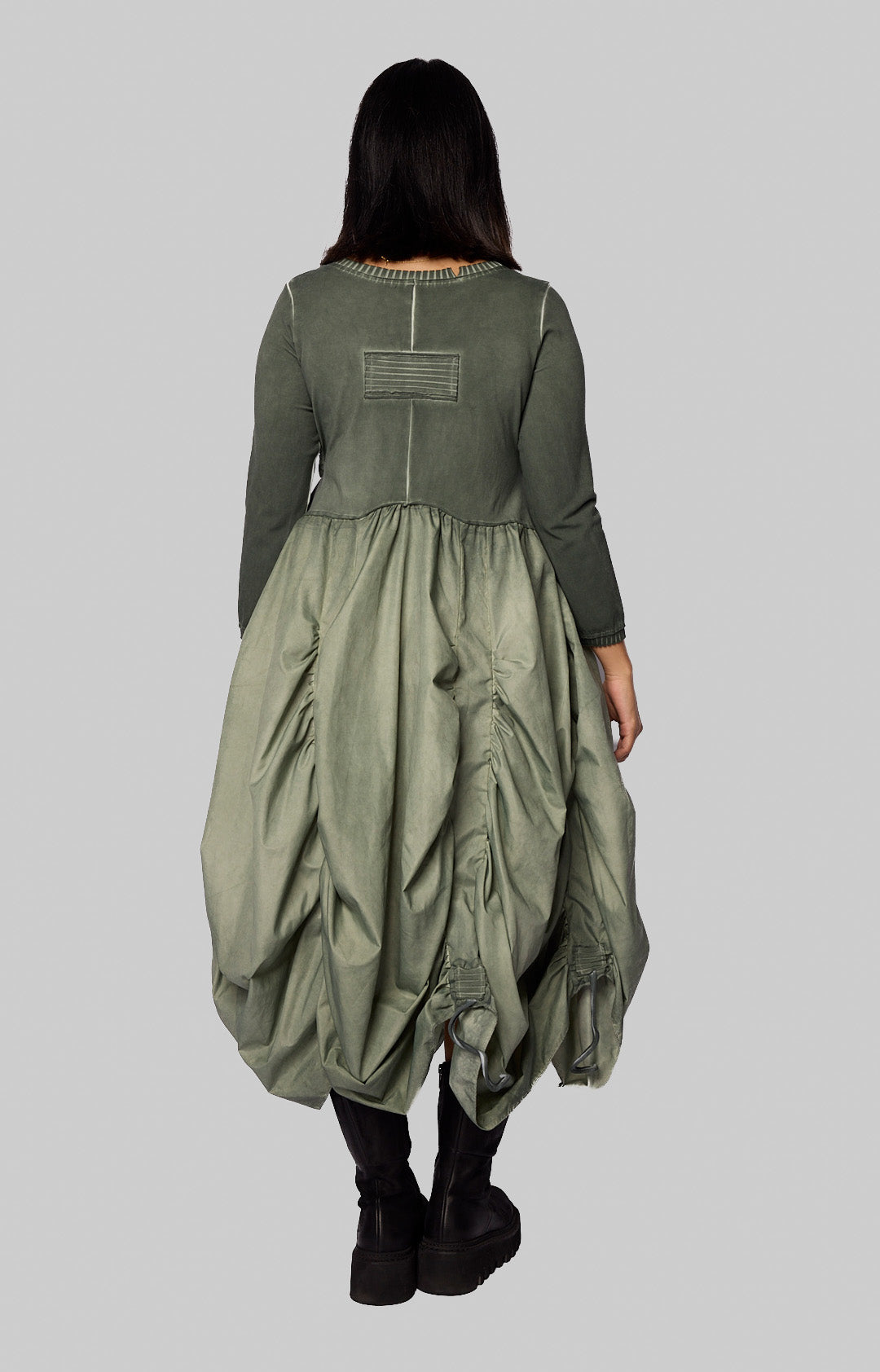 Kleid mit Tulpenform